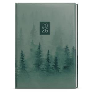 Daily Diary 2026 Adam Lamino B6 - Forest