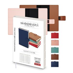 Daily Diary 2026 Ctirad with cutout - Manager A5 - refill