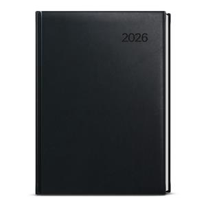 Daily Diary 2026 David Vivella A5 - black
