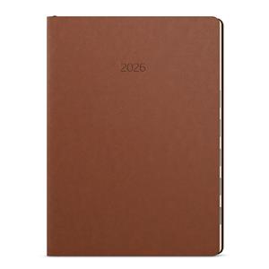 Daily diary 2026 Maxim B5 - brown