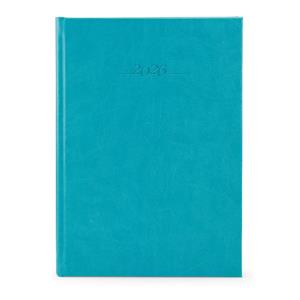 Daily diary 2026 Titan A4 - turquoise CZ/SK