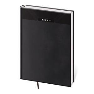 Daily diary A4 2023 Print Classic - black