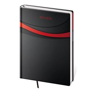 Daily diary A5 2025 Vario - Black Design