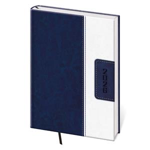 Daily diary A5 2026 Classic - blue/white