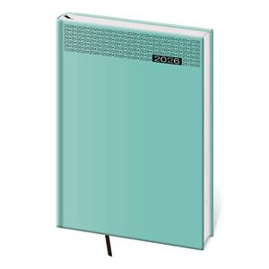 Daily diary A5 2026 Gommato - turquoise