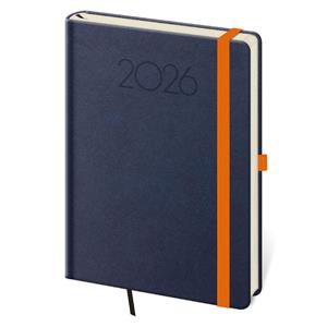 Daily diary A5 2026 New Praga - blue