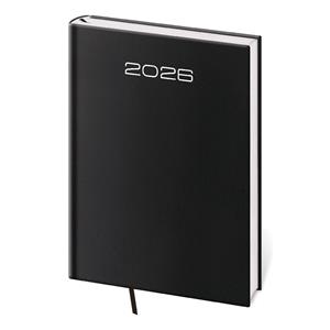 Daily diary A5 2026 Old Karachi - black