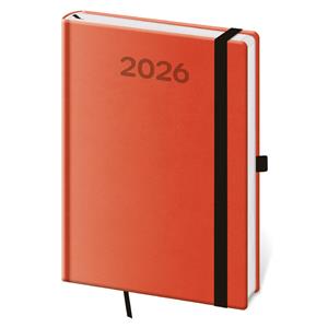 Daily diary A5 2026 Print Pop - orange