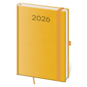 Daily diary A5 2026 Print Pop - yellow