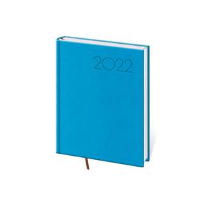 Daily diary B6 2022 Print Pop - light blue
