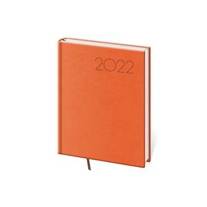 Daily diary B6 2022 Print Pop - orange