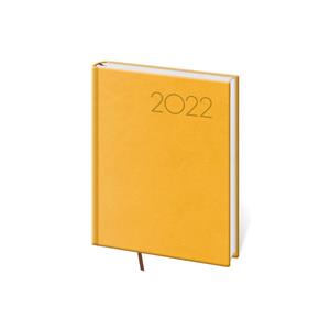 Daily diary B6 2022 Print Pop - yellow