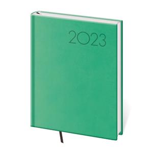 Daily diary B6 2023 Print Pop - light green