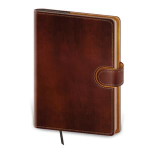 Daily diary B6 2024 Flip - brown/brown