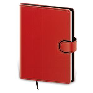 Daily diary B6 2026 Flip - red/black