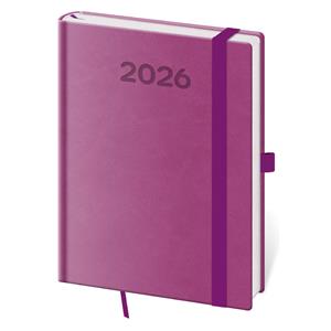 Daily diary B6 2026 Print Pop - purple