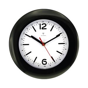 DAMIAN Clock - black