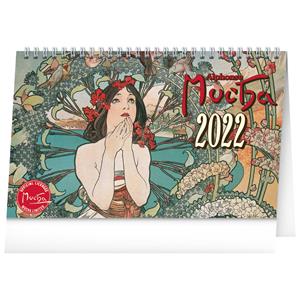 Desk Calendar 2022 Alfons Mucha