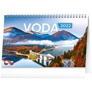 Desk Calendar 2022 Aqua CZ/SK