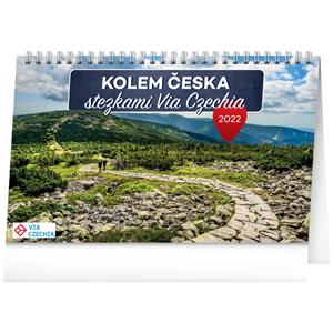 Desk Calendar 2022 Around Czech Republic Via Czechia