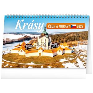 Desk Calendar 2022 Beauty of Czechia and Moravia