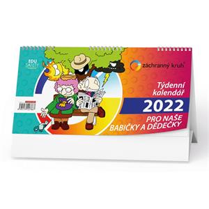 Desk Calendar 2022 Calendar for grandma and grandpa