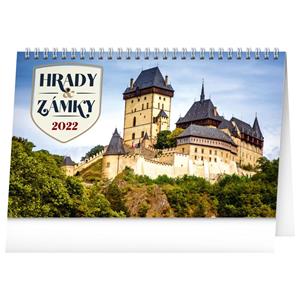 Desk Calendar 2022 Castles and Palaces