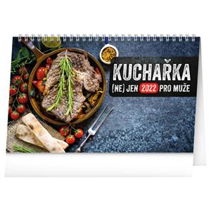 Desk Calendar 2022 Cookbook for men