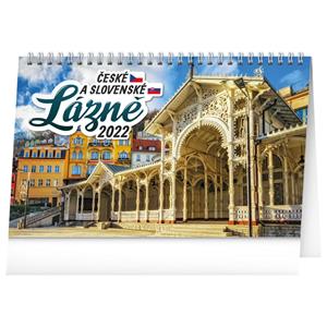Desk Calendar 2022 Czech and Slovak Spa