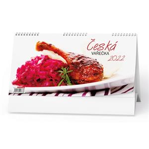 Desk Calendar 2022 Czech Cookbook