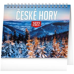 Desk Calendar 2022 Czech Mountains