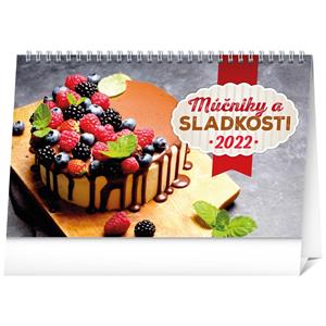 Desk Calendar 2022 Deserts and sweets SK