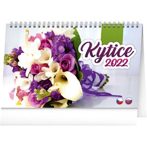 Desk Calendar 2022 Flowers CZ/SK