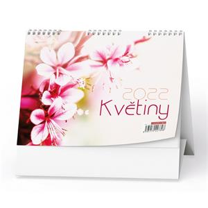 Desk Calendar 2022 Flowers