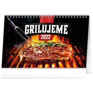 Desk Calendar 2022 Grilling