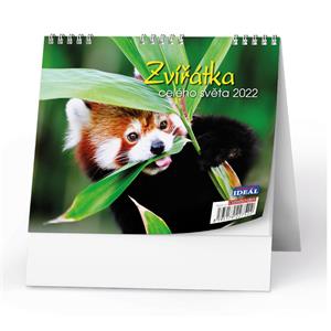 Desk Calendar 2022 IDEAL - Animals from the world