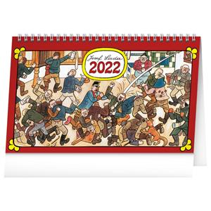Desk Calendar 2022 Josef Lada - On the Village