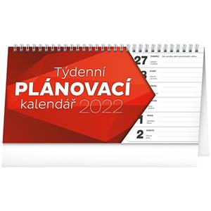 Desk Calendar 2022 Planner lined