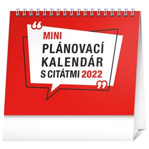 Desk Calendar 2022 Planner with quotes SK