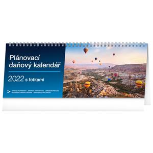 Desk Calendar 2022 Planner with taxes and photos