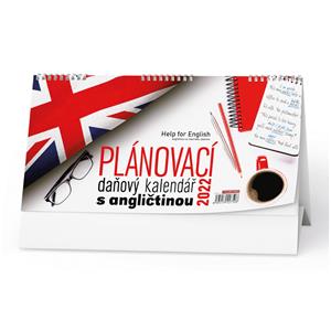 Desk Calendar 2022 Planning Tax Calendar with English