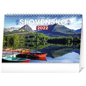 Desk Calendar 2022 Slovakia SK