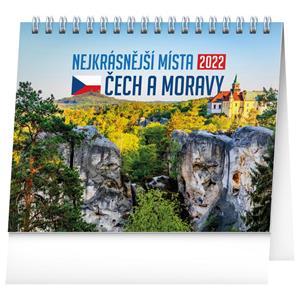 Desk Calendar 2022 The most beautiful places in Czech republic