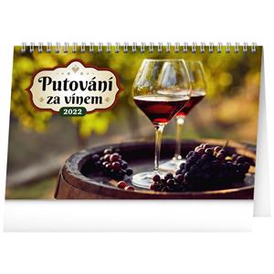 Desk Calendar 2022 The search for wine