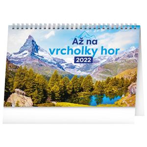 Desk Calendar 2022 Tops of the Mounains