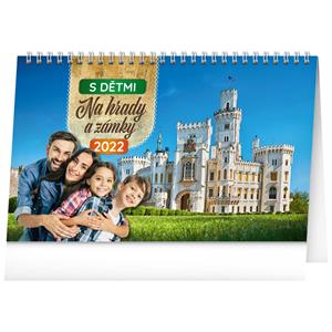 Desk Calendar 2022 With children to castles and chateaux