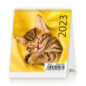 Desk Calendar 2023 - Mini Kittens