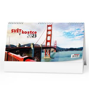 Desk Calendar 2023 World in a nutshell