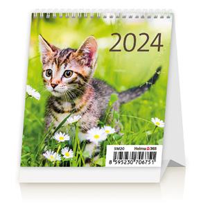 Desk Calendar 2024 - Mini Kittens