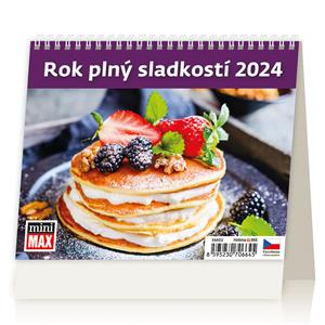 Desk Calendar 2024 - MiniMax A year full of sweets